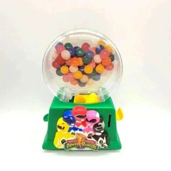 Vintage 1994 Power Rangers Collectible Gum Ball Machine - Coin Bank- Works Nice! - Picture 1 of 11